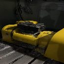 []摇篮五轴转台  台湾台研170摇篮五轴，涡轮蜗杆结构，.